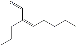 (Z)-2-propylhept-2-enal Structural