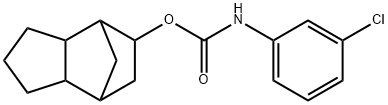 octahydro-1H-4,7-methanoinden-5-yl (3-chlorophenyl)carbamate Structural
