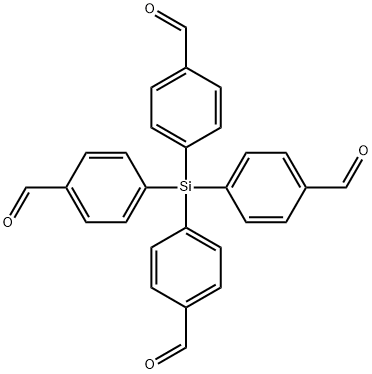 4,4',4'',4'''-silanetetrayltetrabenzaldehyde Structural