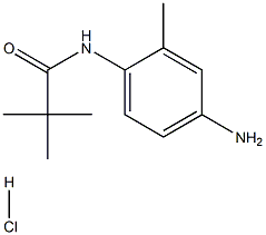 N-(4-amino-2-methylphenyl)-2,2-dimethylpropanamide hydrochloride Structural
