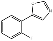 5-(2-fluorophenyl)oxazole Structural