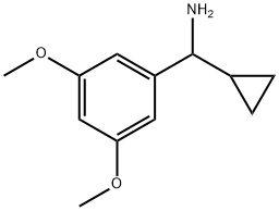 CYCLOPROPYL(3,5-DIMETHOXYPHENYL)METHANAMINE Structural