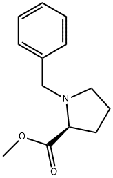 L-Proline, 1-(phenylmethyl)-, methyl ester Structural