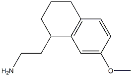 2-(7-methoxy-1,2,3,4-tetrahydronaphthalen-1-yl)ethan-1-amine Structural