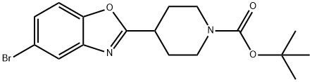 tert-butyl4-(5-bromobenzo[d]oxazol-2-yl)piperidine-1-carboxylate