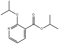 Isopropyl 2-isopropoxynicotinate Structural