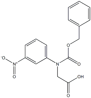 N-Cbz-RS-3-Nitrophenylglycine Structural