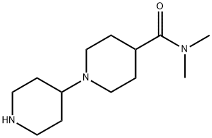 N,N-Dimethyl-1,4'-Bipiperidine-4-Carboxamide Structural