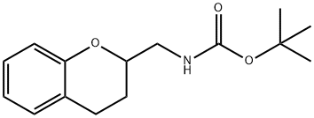 tert-butyl (chroman-2-ylmethyl)carbamate Structural