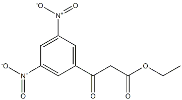 ethyl 3-(3,5-dinitrophenyl)-3-oxopropanoate Structural