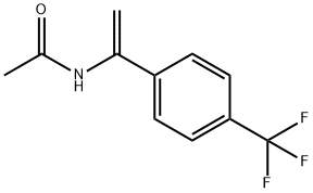 Acetamide, N-[1-[4-(trifluoromethyl)phenyl]ethenyl]- Structural