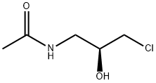 (S)-N-(3-Chloro-2-hydroxypropyl)acetamide Structural