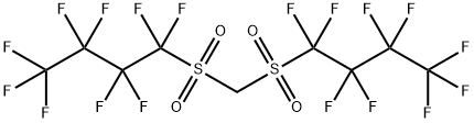 Butane,1,1'-[methylenebis(sulfonyl)]bis[1,1,2,2,3,3,4,4,4-nonafluoro- Structural