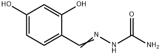 Hydrazinecarboxamide,2-[(2,4-dihydroxyphenyl)methylene]- Structural