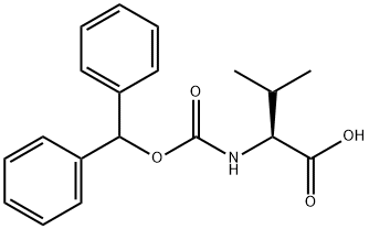 L-Valine, N-[(diphenylmethoxy)carbonyl]- Structural