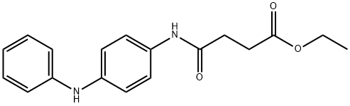 ethyl 4-oxo-4-{[4-(phenylamino)phenyl]amino}butanoate Structural
