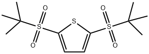 Thiophene, 2,5-bis[(1,1-dimethylethyl)sulfonyl]- Structural