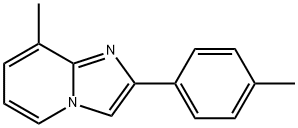 8-methyl-2-(4-methylphenyl)imidazo[1,2-a]pyridine Structural