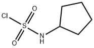 N-cyclopentylsulfamoyl chloride Structural