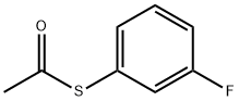 S-(3-FLUOROPHENYL) ETHANETHIOATE Structural