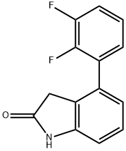 4-(2,3-difluorophenyl)indolin-2-one Structural