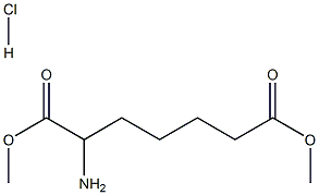 RS-2-Aminopimelic acid dimethyl ester hydrochloride Structural