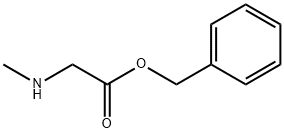 Glycine, N-methyl-, phenylmethyl ester Structural
