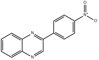 Quinoxaline, 2-(4-nitrophenyl)- Structural