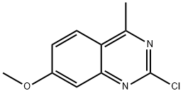Quinazoline, 2-chloro-7-methoxy-4-methyl- Structural