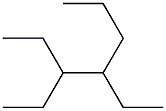 Heptane, 3,4-diethyl- Structural