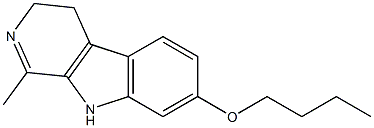 O-n-Butylharmalol  Structural