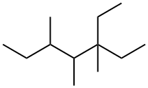 Heptane, 3-ethyl-3,4,5-trimethyl- Structural