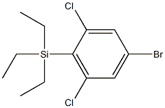Silane, (4-bromo-2,6-dichlorophenyl)triethyl- Structural