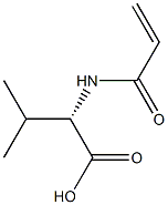 Valine, N-(1-oxo-2-propenyl)- Structural
