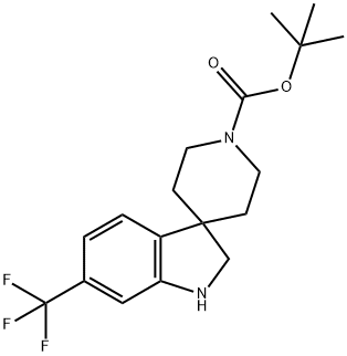 tert-butyl 6-trifluoromethylspiro[indoline-3,4-piperidine]-1-carboxylate