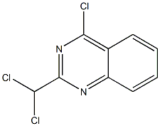 Quinazoline,4-chloro-2-(dichloromethyl)- Structural