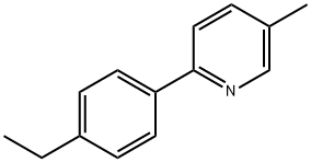 Pyridine,2-(4-ethylphenyl)-5-methyl Structural