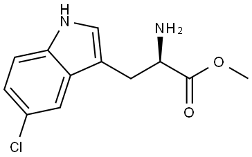 D-5-ChloroTryptophan methyl ester Structural