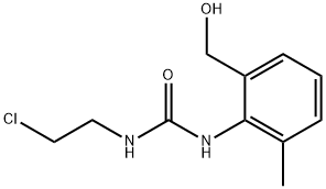 Urea,N-(2-chloroethyl)-N'-[2-(hydroxymethyl)-6-methylphenyl]- Structural