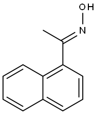 1-(NAPHTHALEN-1-YL)ETHANONE OXIME