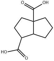 hexahydro-1,3a(1H)-pentalenedicarboxylic acid Structural