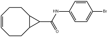 N-(4-bromophenyl)bicyclo[6.1.0]non-4-ene-9-carboxamide Structural