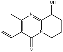 9-hydroxy-2-methyl-3-vinyl-6,7,8,9-tetrahydro-4H-pyrido[1,2-a]pyrimidin-4-one Structural