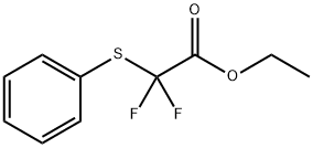Difluoro-phenylsulfanyl-acetic acid ethyl ester Structural