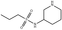 Propane-1-sulfonic acid piperidin-3-ylamide Structural