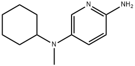 N-(6-amino-3-pyridinyl)-N-cyclohexyl-N-methylamine Structural
