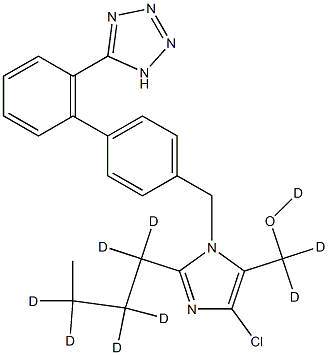 Losartan-d9 Structural