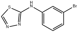 N-(3-BROMOPHENYL)-1,3,4-THIADIAZOL-2-AMINE Structural