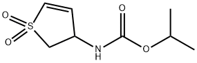 isopropyl (1,1-dioxido-2,3-dihydro-3-thienyl)carbamate Structural