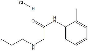 2-(propylamino)-N-(o-tolyl)acetamide hydrochloride